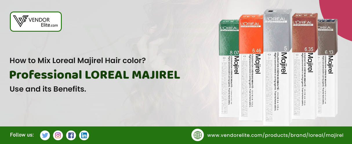 How to Mix Loreal Majirel Hair color? Professionel LOREAL MAJIREL Usage and it’s Benefits.